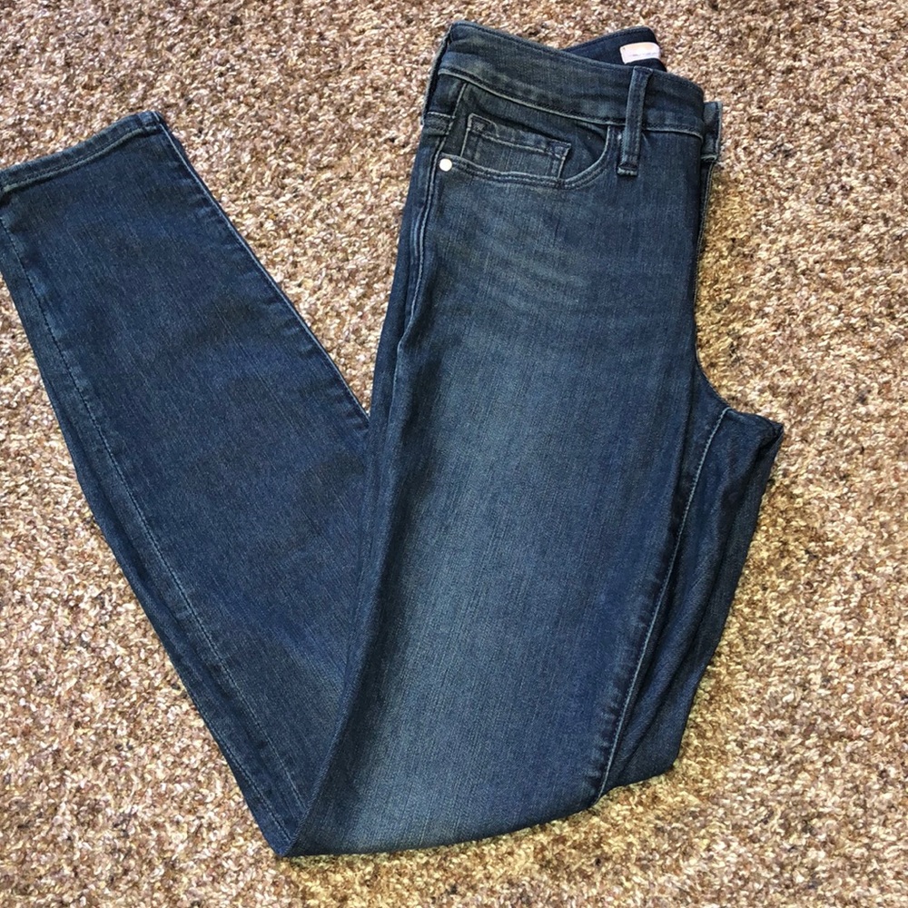 Athleta Sculptek Skinny Jeans / Dark Wash